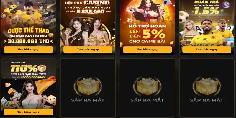 Những khuyến mãi lớn của Debet
