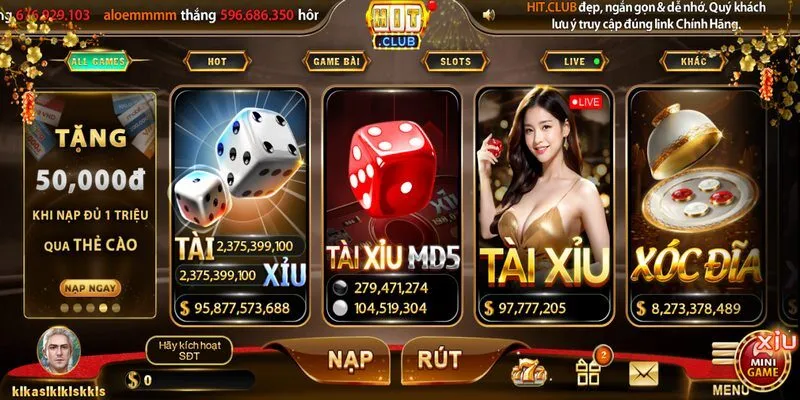 Tài xỉu Hitclub